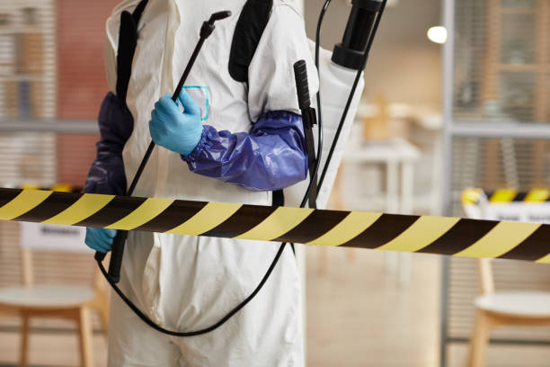 Professional Trauma Scene Cleanup technician working in Angels Camp, CA